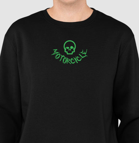 suéter werock motorcycle logo