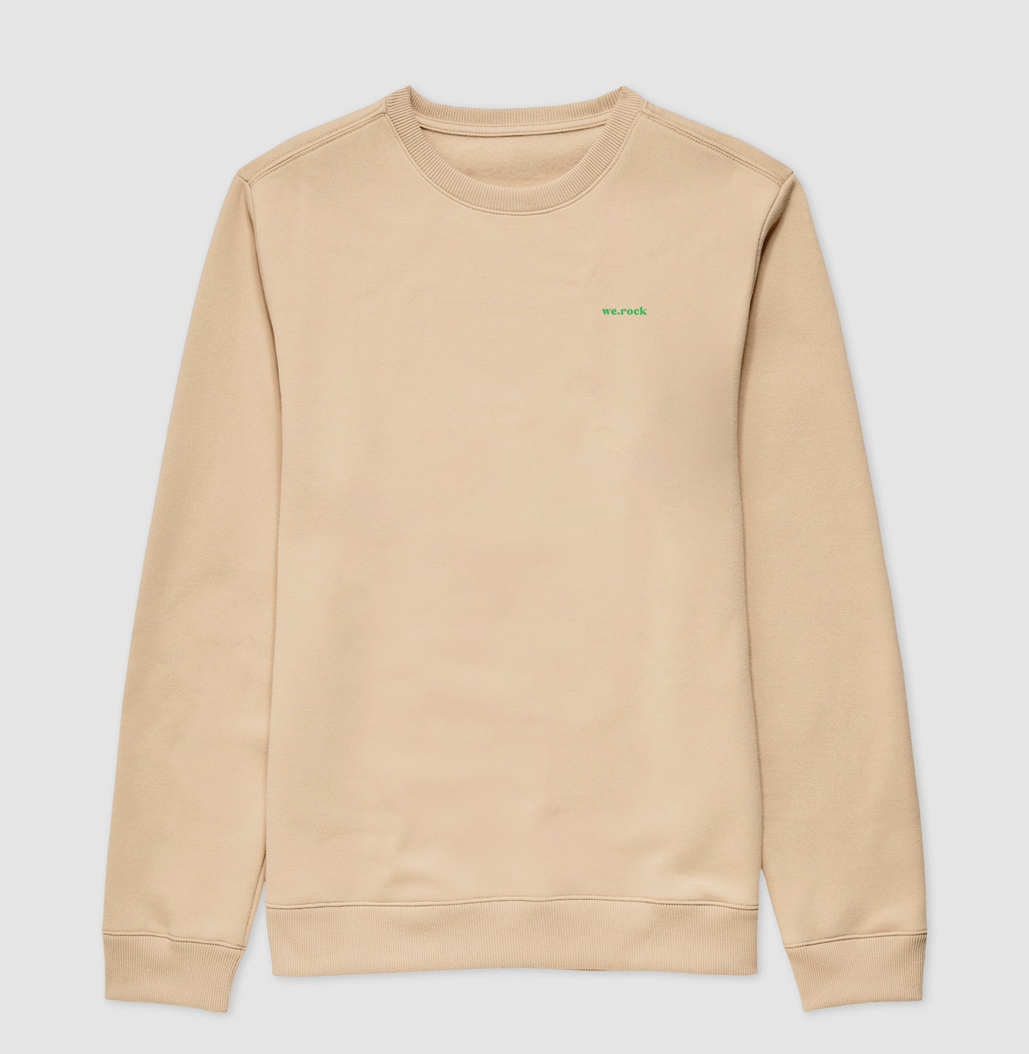suéter werock logo simple green