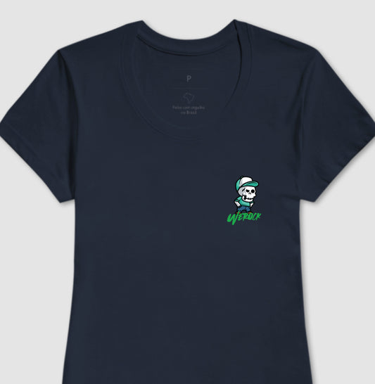 camiseta werock angry feminina