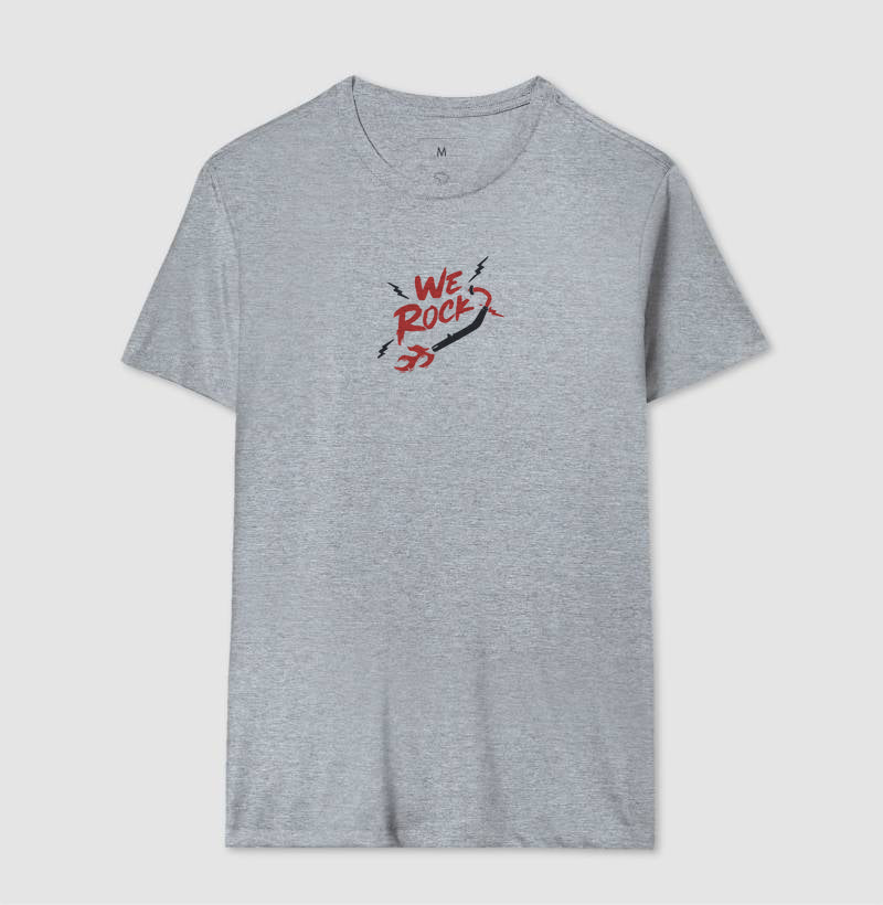 camiseta werock motorcycle exhaust masculina