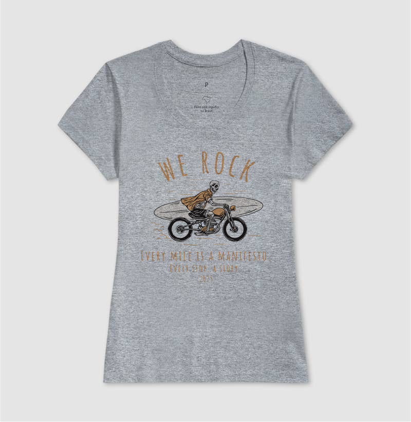 camiseta werock manifesto feminina