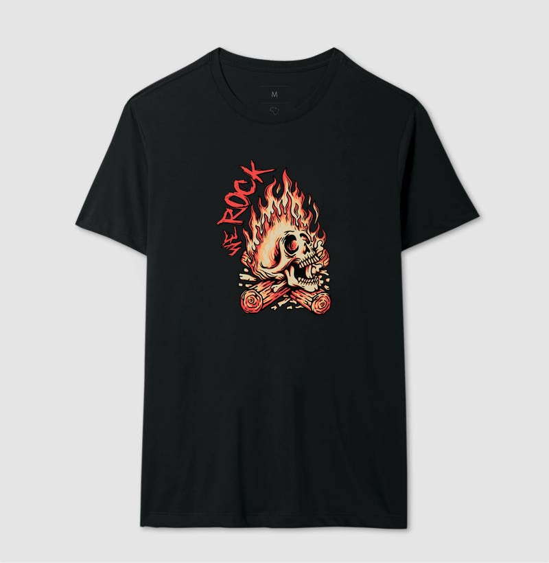 camiseta werock bonfire masculina
