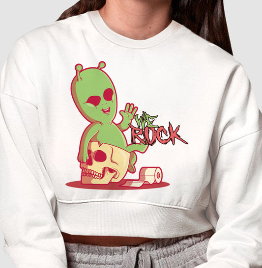 cropped moletom werock et