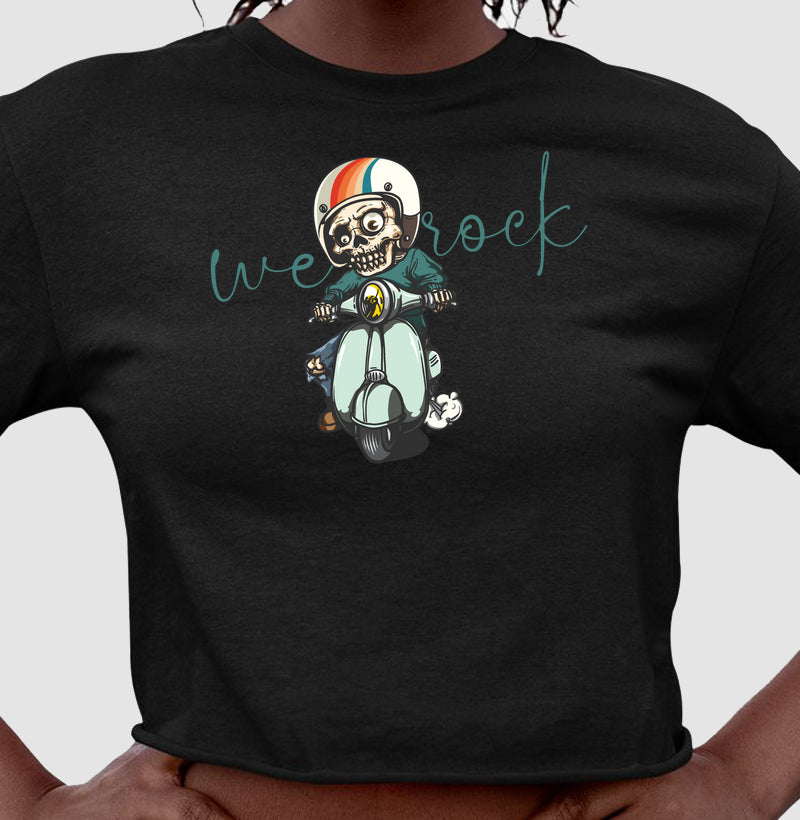 cropped werock vespa skull