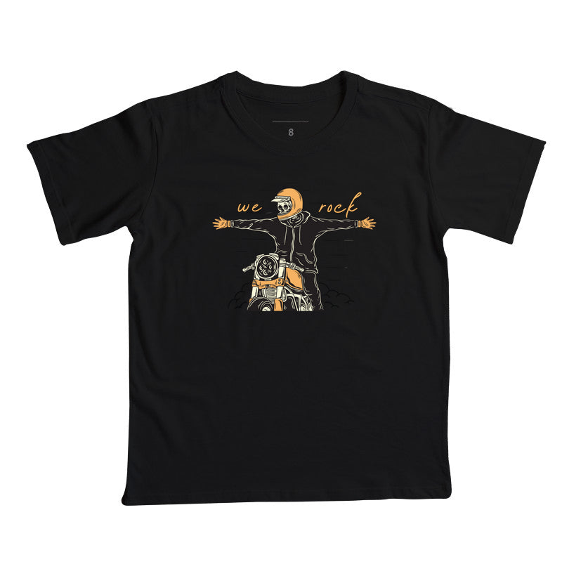 camiseta infantil werock open arms