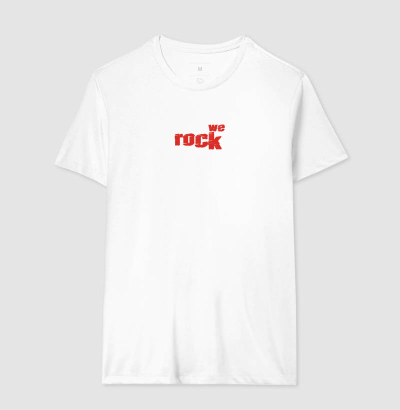camiseta werock logo rock masculina