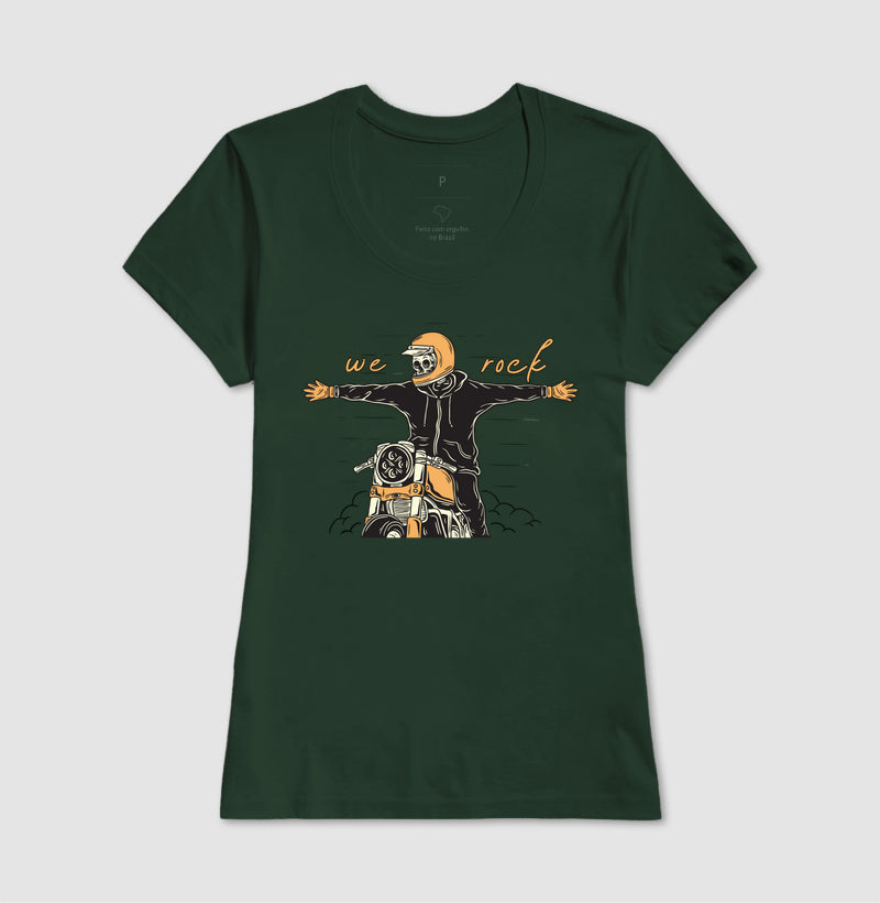 camiseta werock open arms feminina