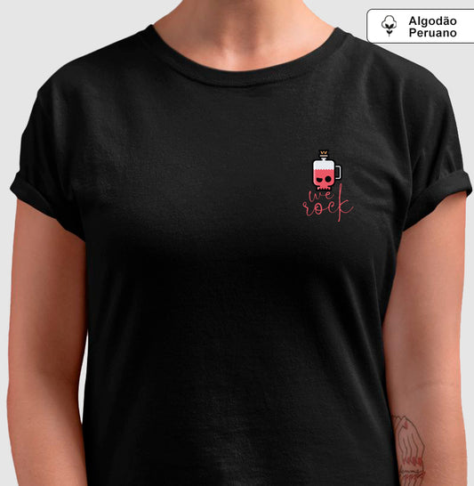 camiseta algodão peruano werock potion feminina