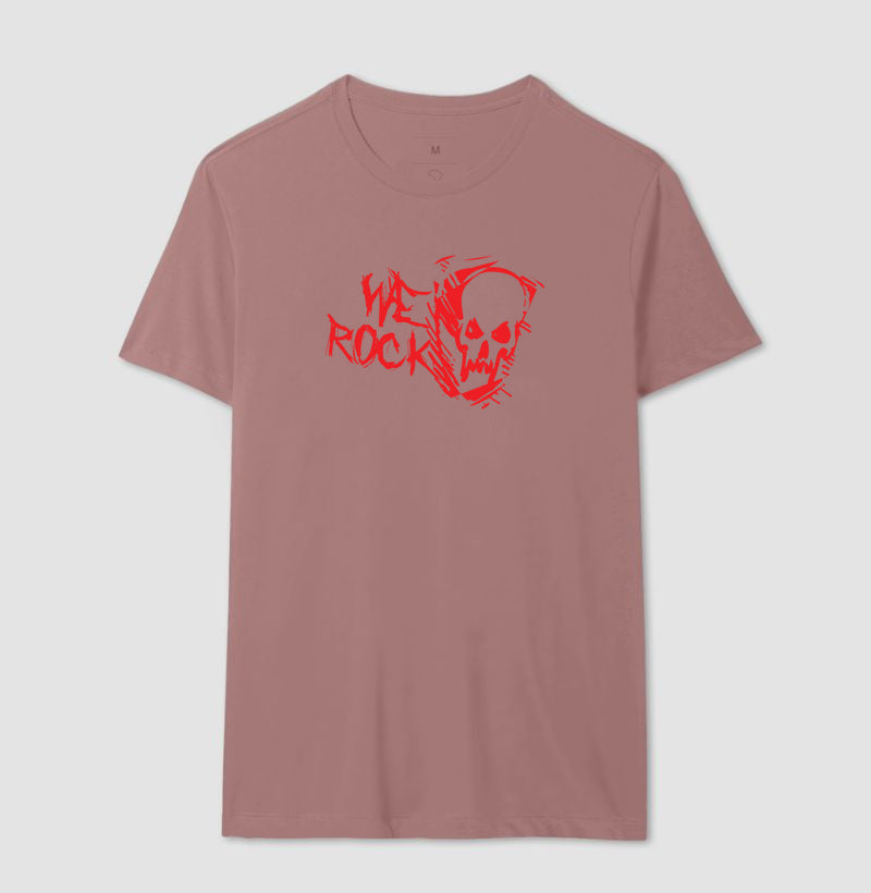 camiseta werock ghost red masculina