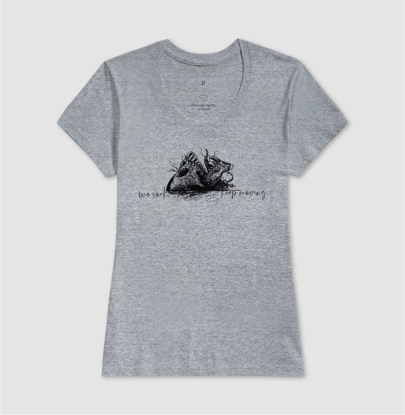 camiseta werock ghost moving feminina
