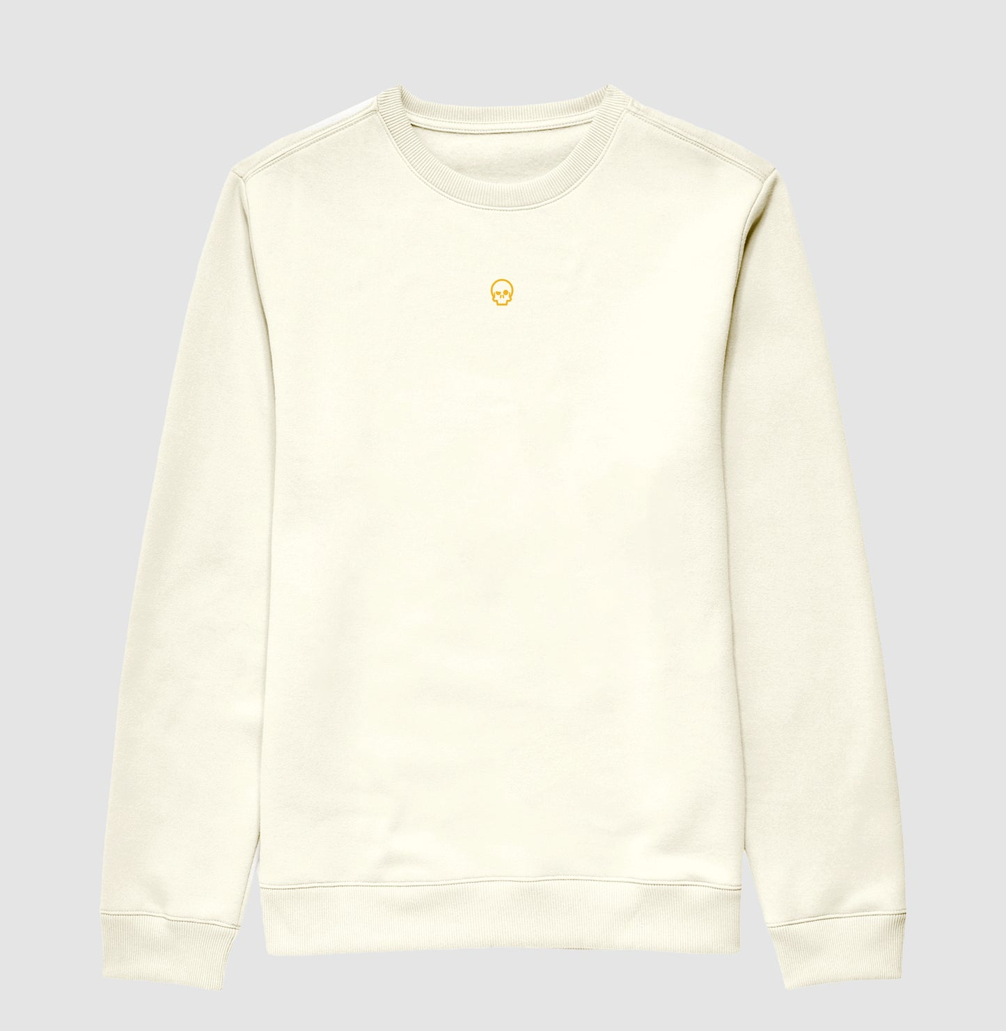 suéter werock skull logo gold