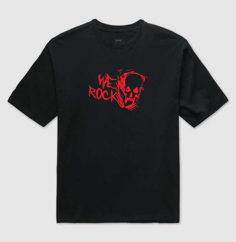 oversized werock ghost red