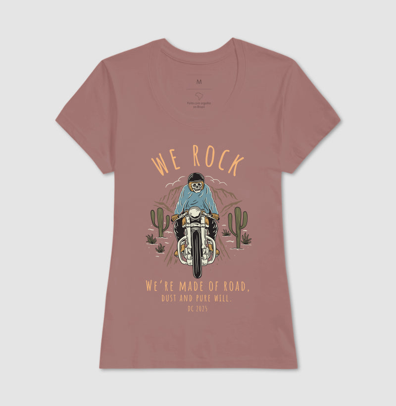 camiseta werock road feminino