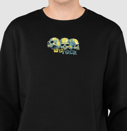 suéter werock face skulls