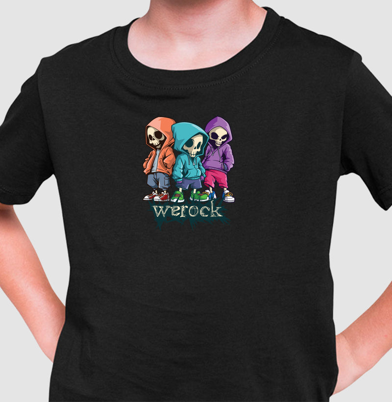 camiseta infantil werock brothers