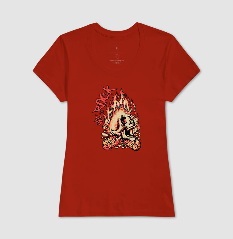 camiseta werock bonfire feminina
