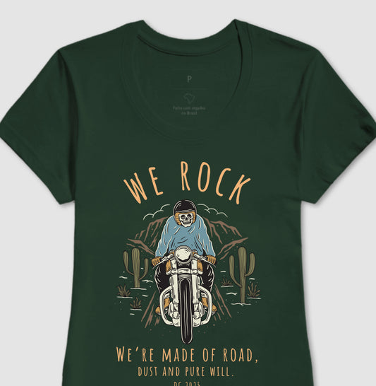 camiseta werock road feminino