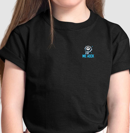 camiseta infantil werock astronaut