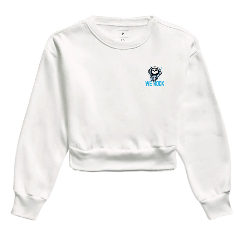 cropped moletom werock astronaut