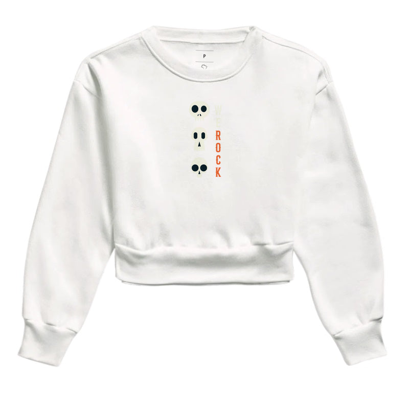 cropped moletom werock Vskulls