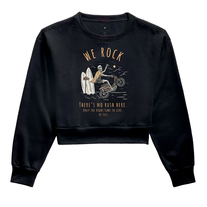 cropped moletom werock rush