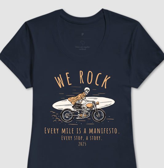 camiseta werock manifesto feminina
