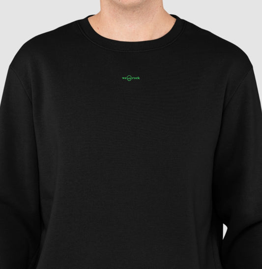 suéter basic werock logo green