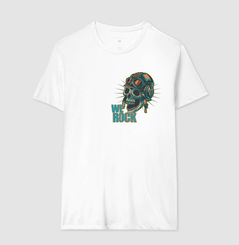 camiseta werock motorcycle crazy masculina