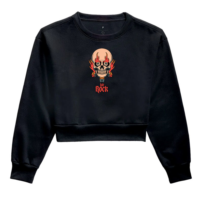 cropped moletom werock dados