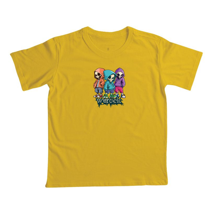 camiseta infantil werock brothers