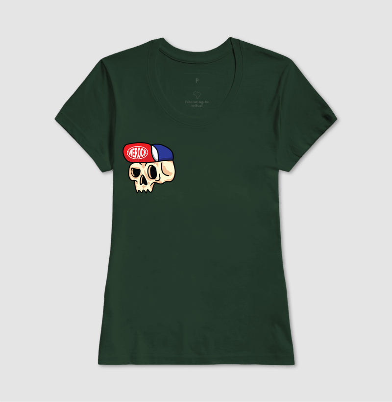 camiseta werock cap feminina