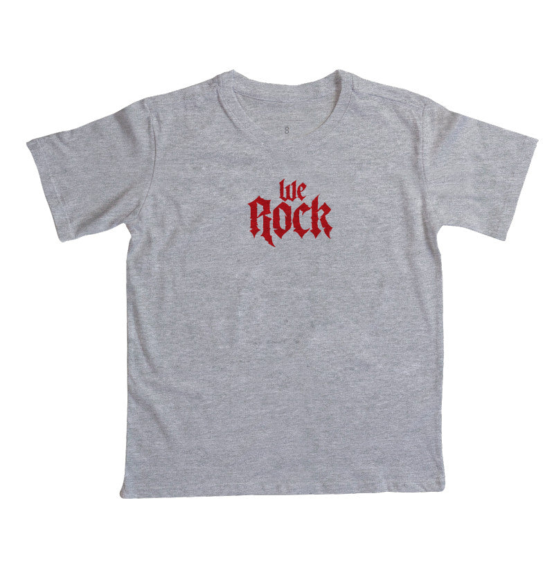 camiseta infantil werock rock