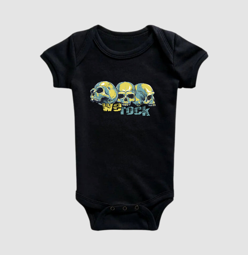 body infantil werock face skulls