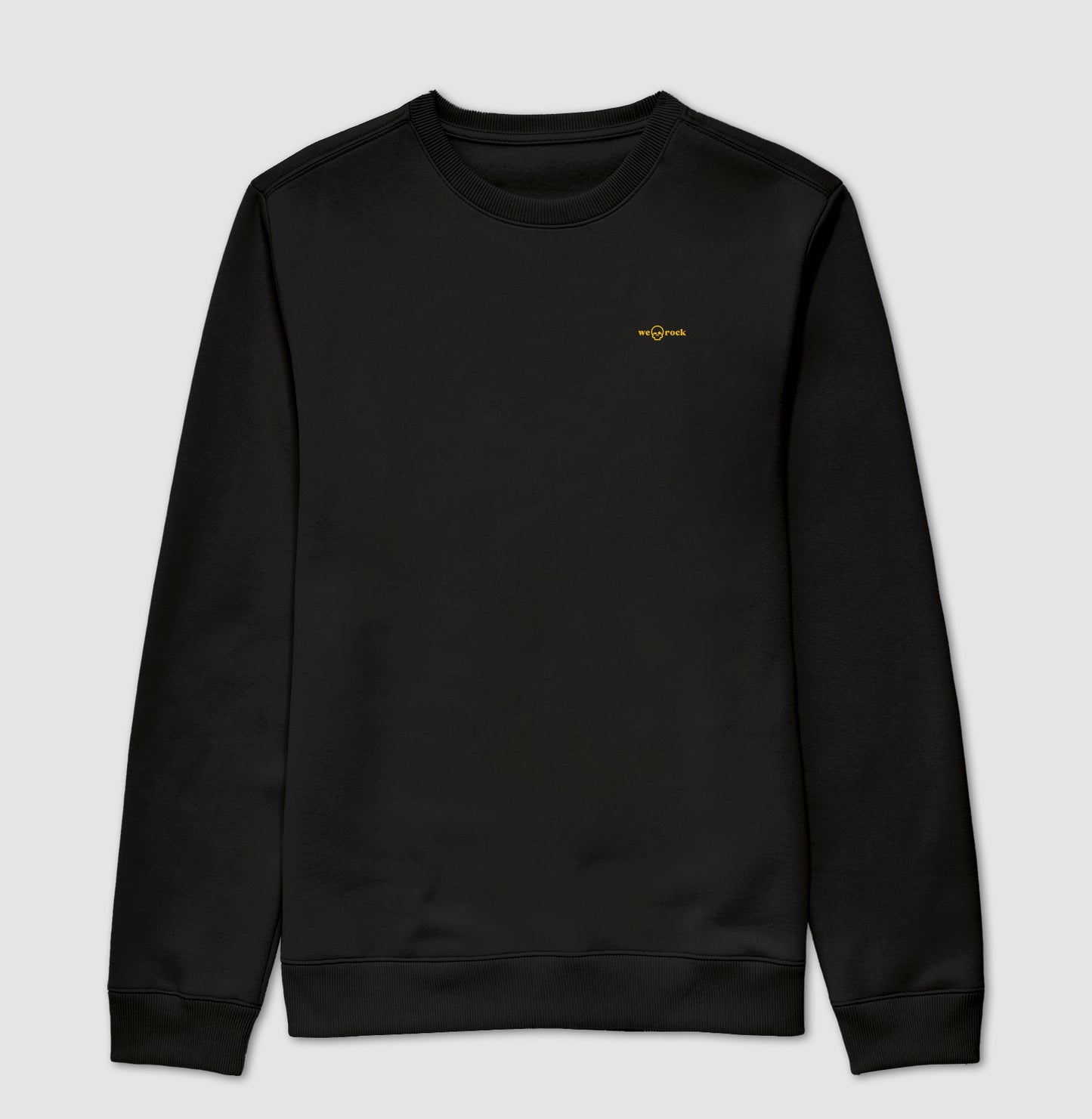 suéter basic werock logo gold