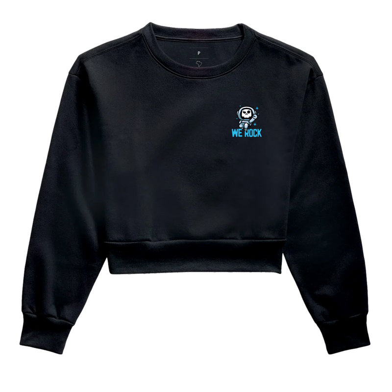 cropped moletom werock astronaut