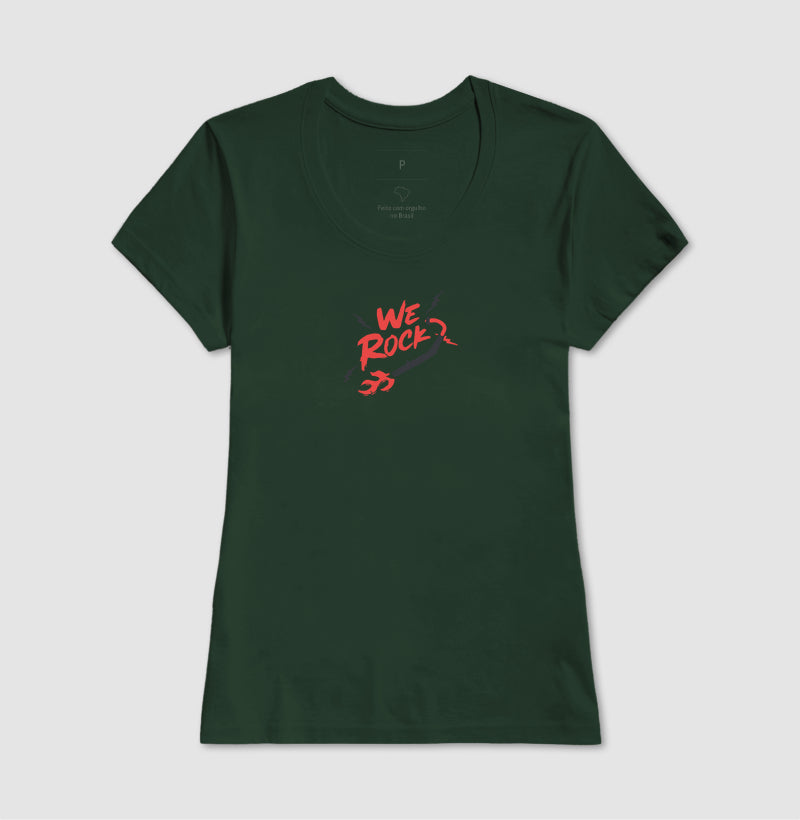 camiseta werock motorcycle exhaust feminina