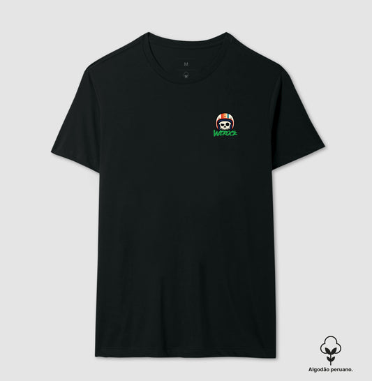camiseta algodão peruano werock motorcycle classic masculina