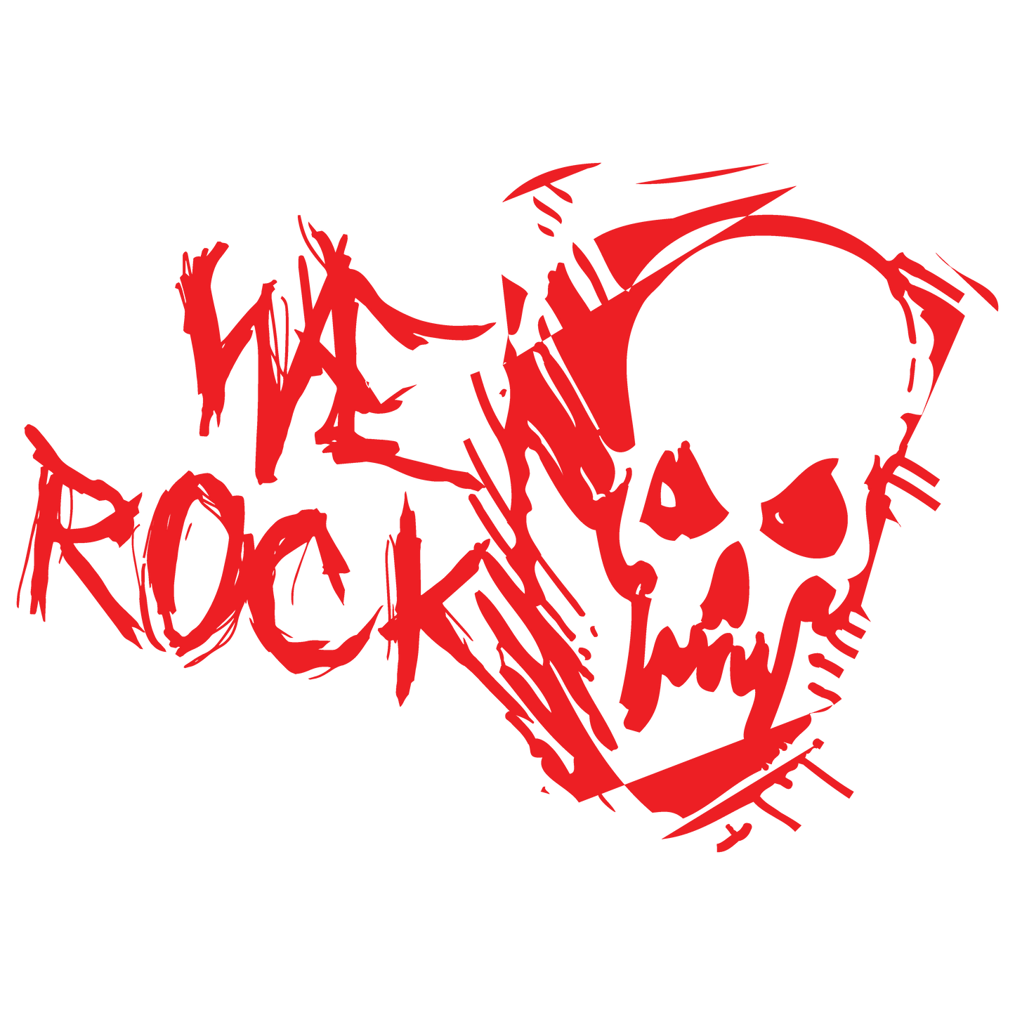 moletom werock ghost red