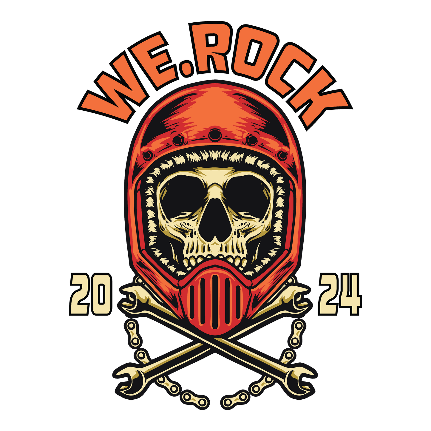 camiseta werock motorcycle tool feminina