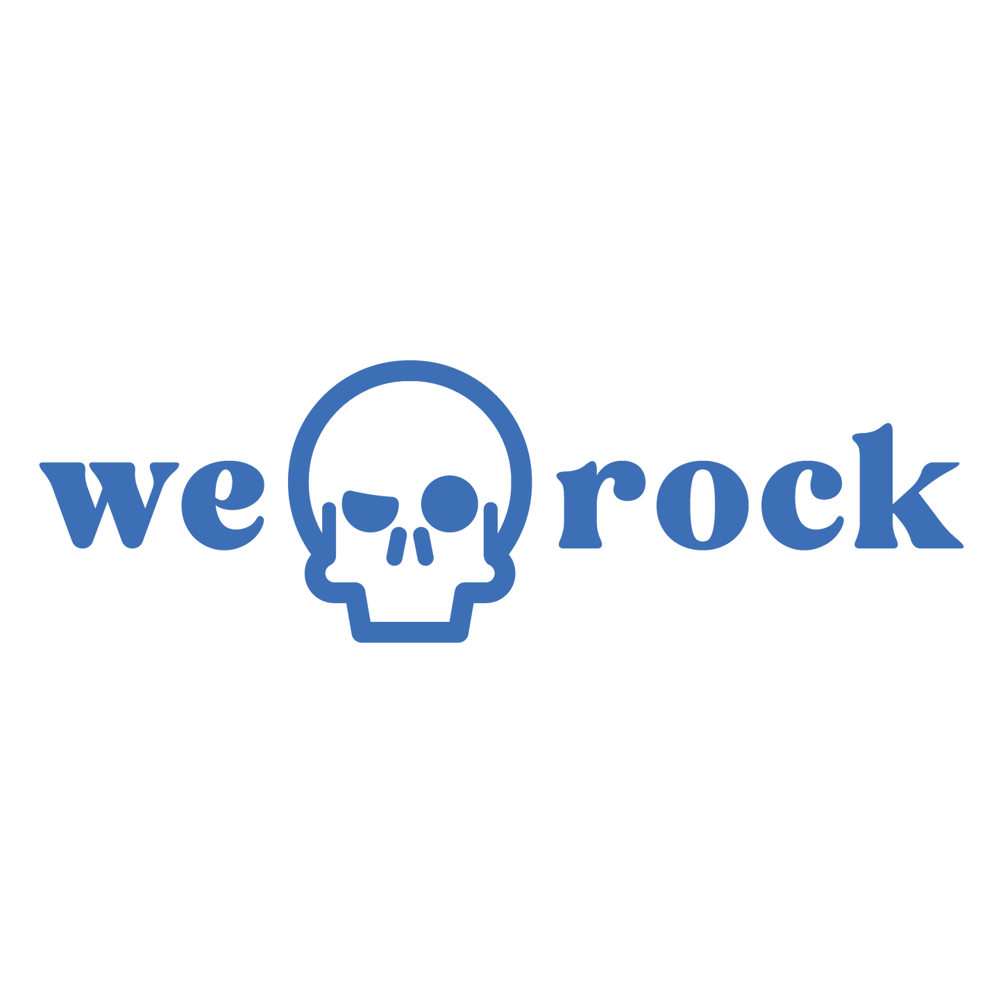 camiseta basic werock logo blue masculina