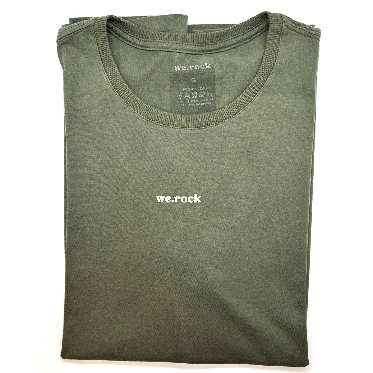 Camiseta básica werock militar